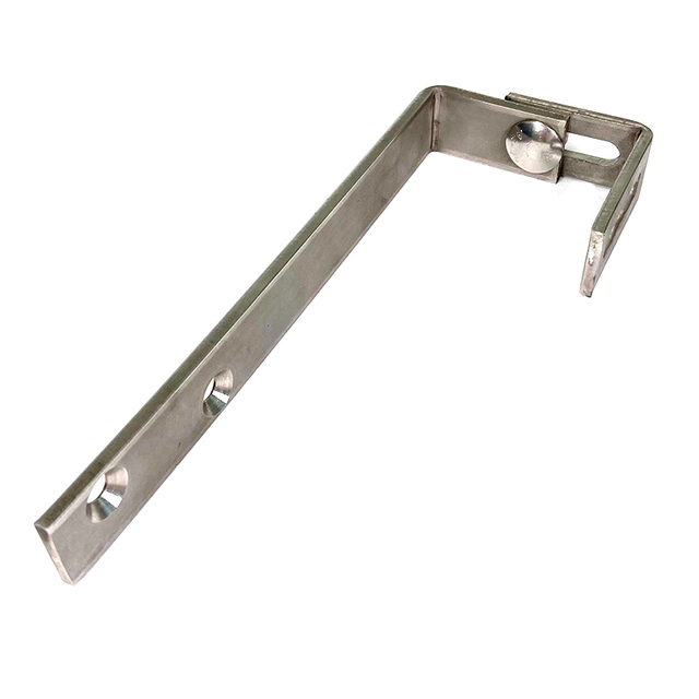 Регулируемый длинный кронштейн с прорезями Большие плоскоугольные сверхмощные широкие L-образные кронштейны с болтом с квадратным подголовком