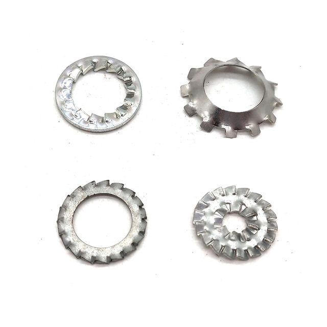 DIN6797A Нержавеющая сталь304 316 Стопорная шайба с наружным зубом