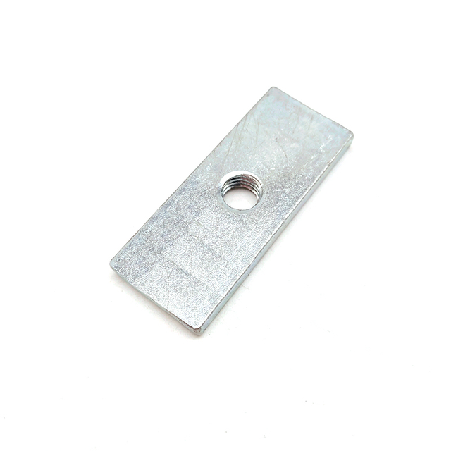 Углеродная сталь сорта 8,8/10,9/12,9 синий белый цинк с цинком с длинным прямоугольником штамповка тонкая гайка