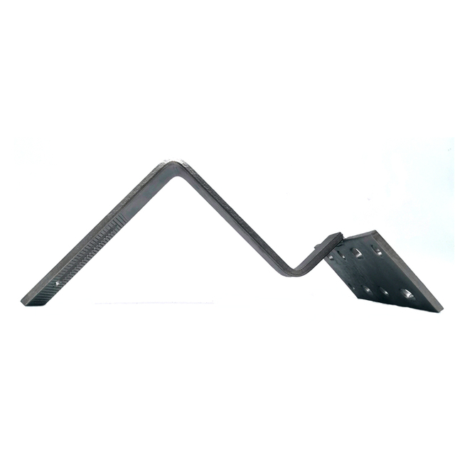 Установка солнечной установки Ss304 / Монтажный крюк на панели Pv / Алюминиевый конец панели солнечных батарей